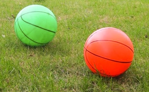 畫皮球小學作文