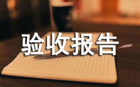 (精品)工程項目竣工驗收報告