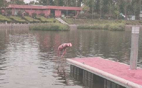 去冬泳的敘事作文