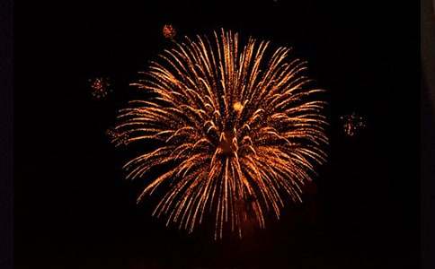 八年級作文美麗的禮花