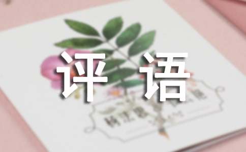小學萬能作文的評語