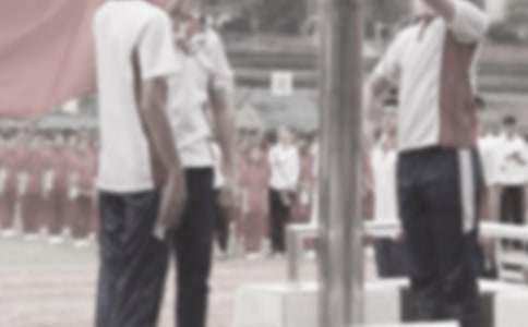 升國旗儀式優秀作文600字