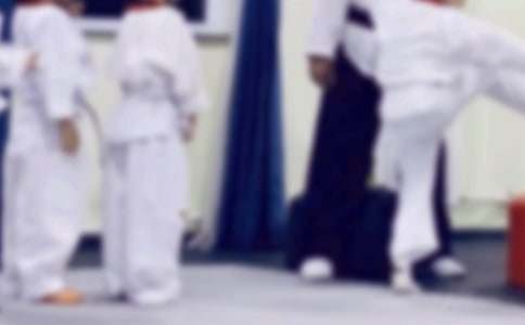 高興的跆拳道的小學作文