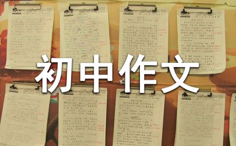 初中作文立意選材的命題指導