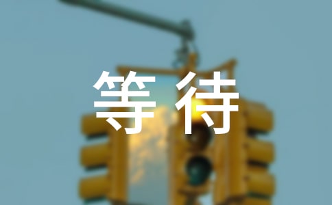 實用的等待作文600字9篇